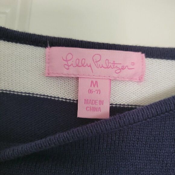 Lilly Pulitzer Girls Hayley Poncho size M (6-7 ) - Picture 2 of 8